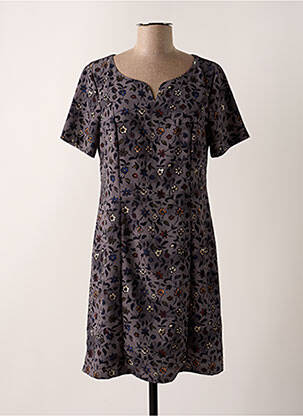 Rochie scurtă gri SIGNE NATURE femeie