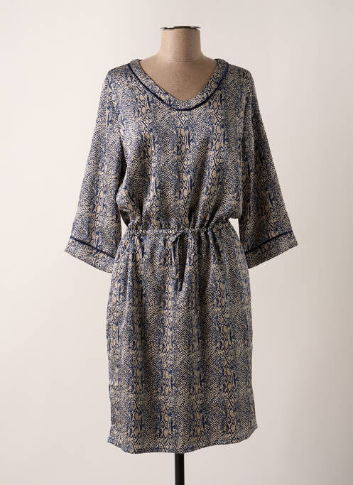 Rochie midi albastru SIGNATURE femeie