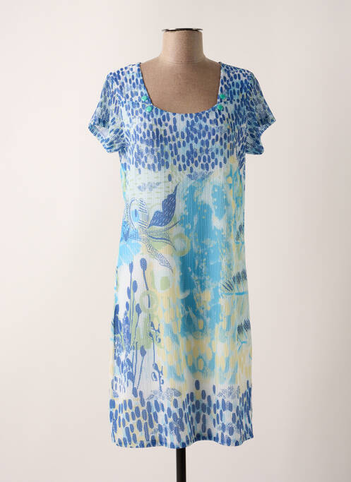 Rochie midi albastru KALISSON femeie