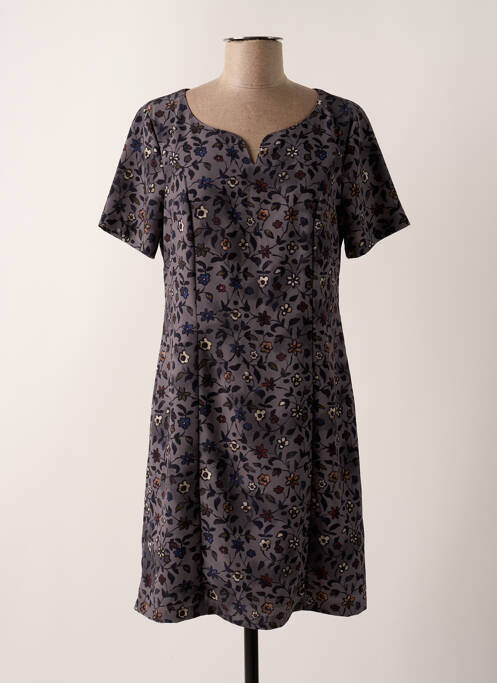 Rochie scurtă gri SIGNE NATURE femeie