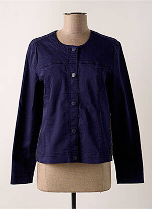 Jachete casual guler rotund albastru SIGNATURE femeie