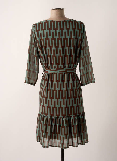 Rochie scurtă verde VICTORIA femeie