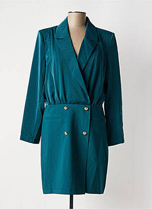 Rochie scurtă mâneci lungi mâneci lungi verde AMY&CLO femeie