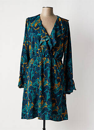 Rochie midi albastru KICHIC femeie