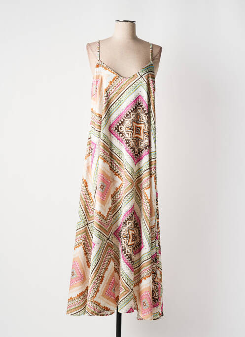 Rochie lungă bej VICTORIA femeie