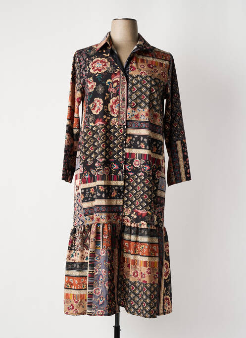 Rochie midi negru VICTORIA femeie