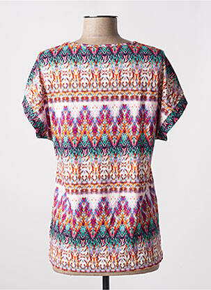 Top țesătură jersey mâneci scurte violet BRANDTEX femeie