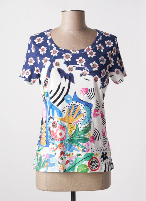 Tricou albastru KALISSON femeie