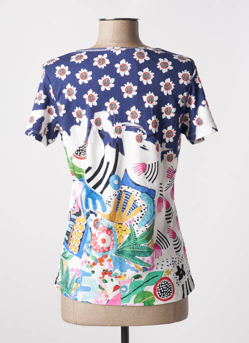 Tricou albastru KALISSON femeie