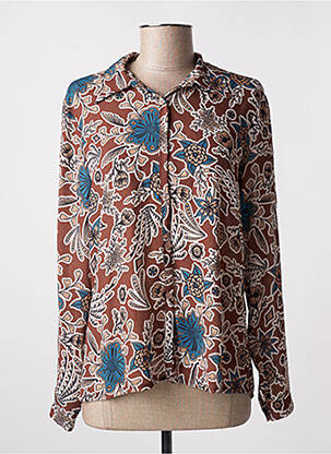 Cămașă maro VICTORIA femeie