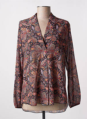 Tunică mâneci lungi portocaliu VICTORIA femeie