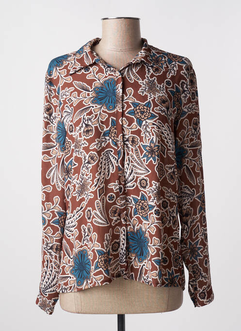 Cămașă maro VICTORIA femeie