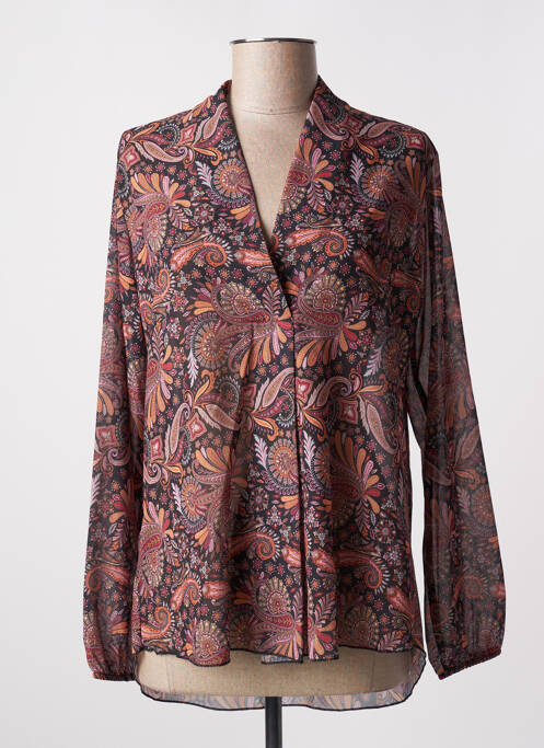 Tunică mâneci lungi portocaliu VICTORIA femeie