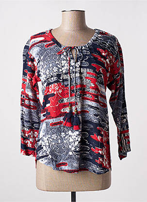 Bluză albastru ORIENTIQUE NATURALLY femeie