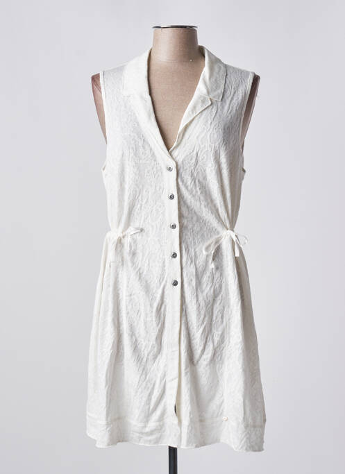 Vestă fără mâneci alb SIMCLAN femeie