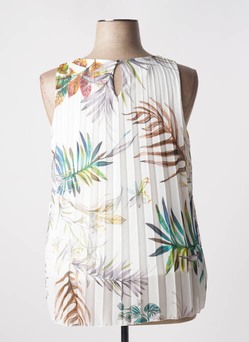 Top alb VICTORIA femeie