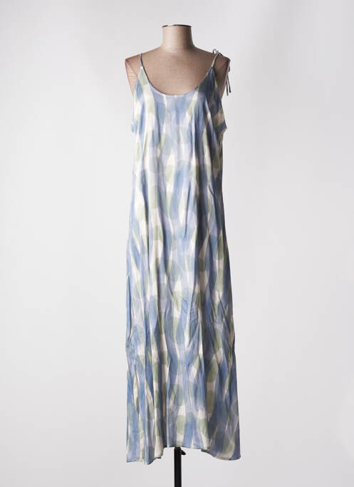 Rochie lungă albastru MUS & BOMBON femeie