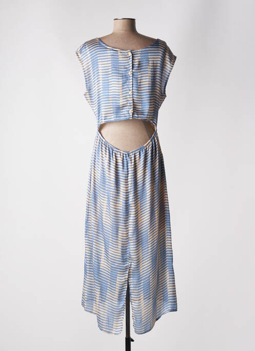 Rochie lungă albastru MUS & BOMBON femeie