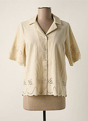 Cămașă bej PIECES femeie