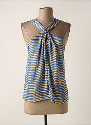 Top albastru MUS & BOMBON femeie