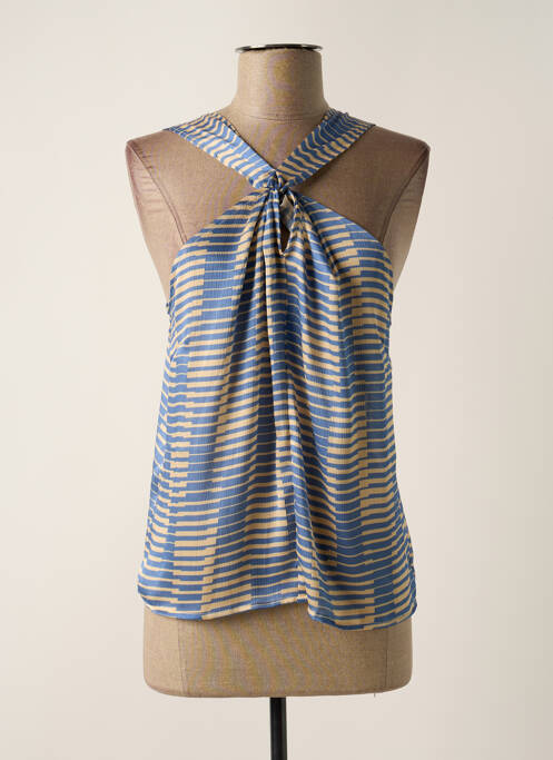 Top albastru MUS & BOMBON femeie