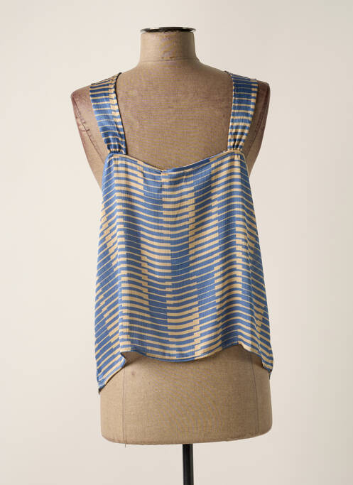 Top albastru MUS & BOMBON femeie