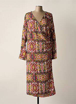 Rochie midi roz ONLY CARMAKOMA femeie