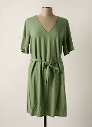 Rochie midi mâneci scurte mâneci scurte verde VERO MODA femme