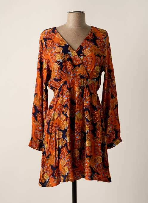 Rochie scurtă portocaliu ARTLOVE femeie