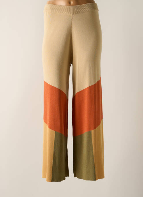 Pantalon larg bej SKATÏE femeie