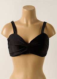 Sutien de costum de baie elasticitate top sutien modelat negru ONLY femeie