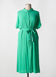 Rochie lungă mâneci scurte mâneci scurte verde VERO MODA femme