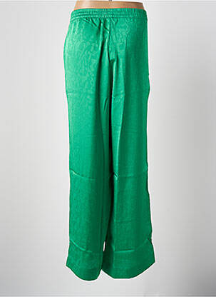 Pantalon larg croială fluidă mărime normală verde VERO MODA femeie