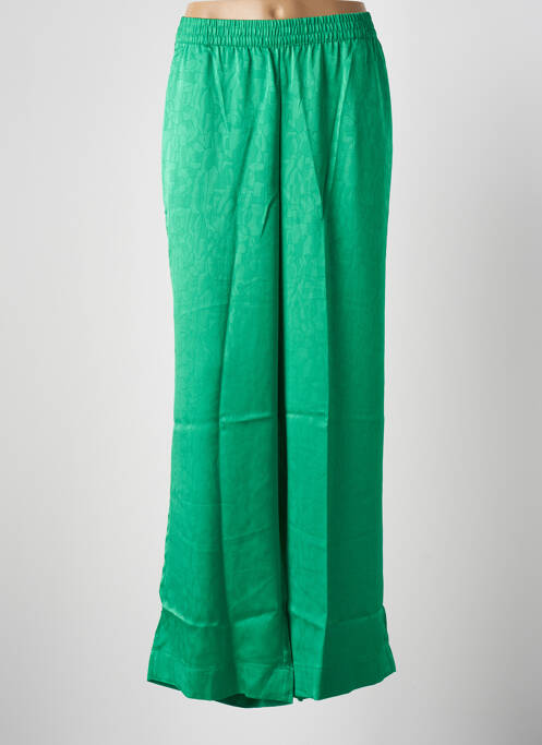 Pantalon larg verde VERO MODA femeie