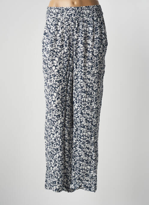 Pantalon larg albastru VERO MODA femeie
