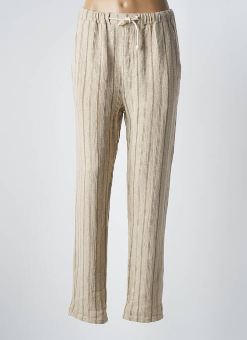 Pantalon drept verde INDI & COLD femeie