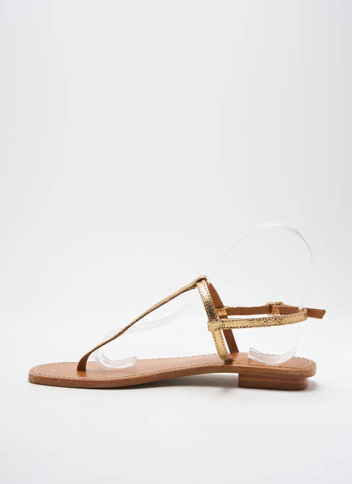 Șlapi auriu COULEUR POURPRE femeie