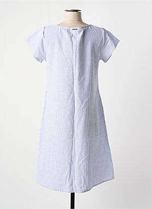 Rochie midi mâneci scurte mâneci scurte albastru AGATHE & LOUISE femeie