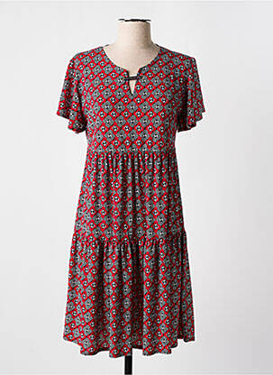 Rochie midi roșu GEVANA femeie