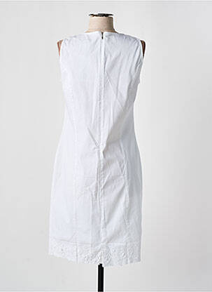 Rochie midi fără mâneci fără mâneci alb MERI & ESCA femeie