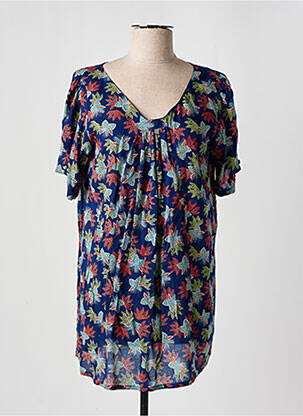 Tunică mâneci scurte albastru AGATHE & LOUISE femeie