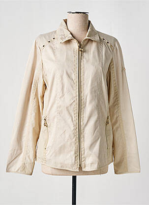 Jachete casual finisaj interior dublat bej MCM femeie