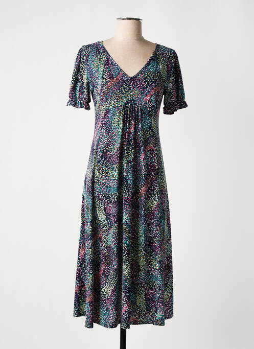 Rochie midi albastru GEVANA femeie