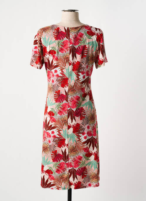 Rochie midi roșu GEVANA femeie