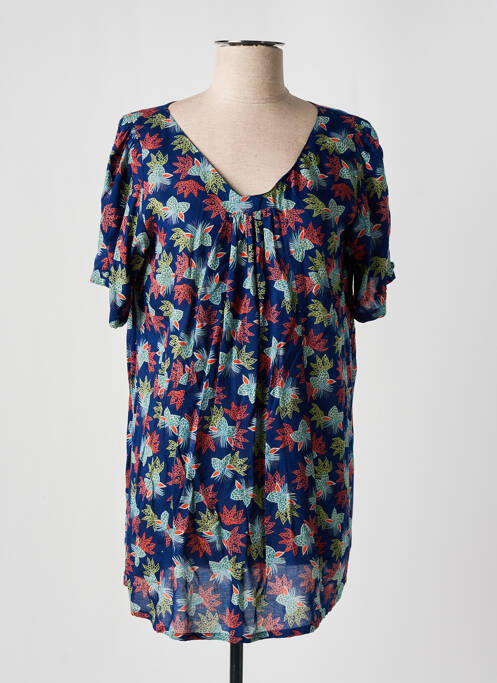 Tunică mâneci scurte albastru AGATHE & LOUISE femeie