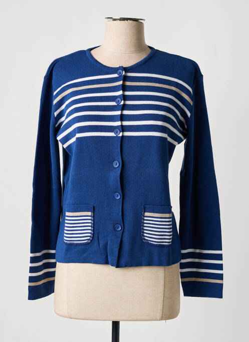 Vestă cu mâneci lungi albastru I.ODENA femeie