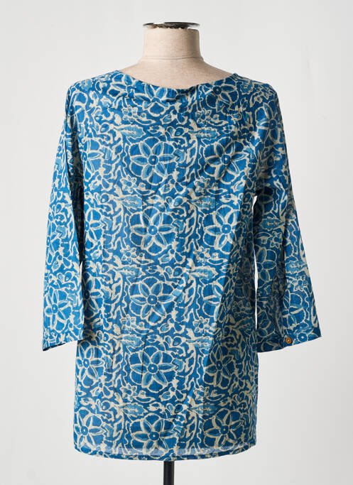 Tunică mâneci lungi albastru AGATHE & LOUISE femeie