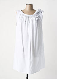 Rochie scurtă fără mâneci fără mâneci alb LA PETITE NÎMOISE femme