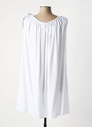 Rochie scurtă fără mâneci fără mâneci alb LA PETITE NÎMOISE femeie