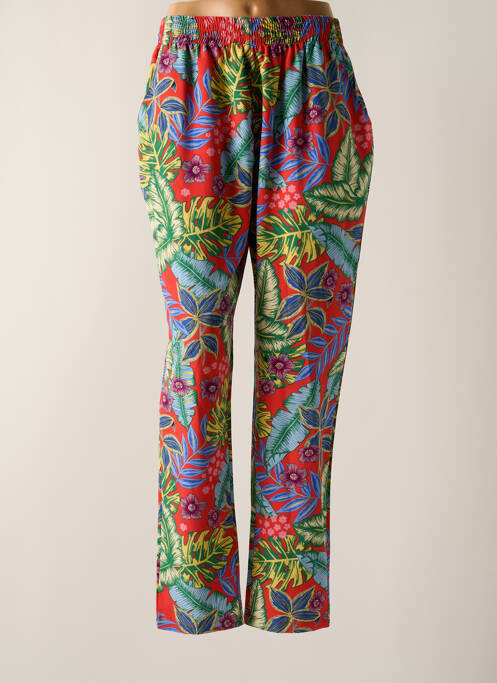 Pantalon drept roșu ROSE POMME femeie